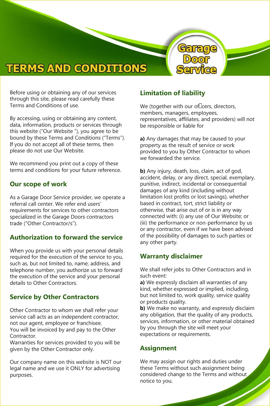 Master Garage Door Service Lakewood, CO 303-963-9980